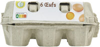 Oeufs frais x6