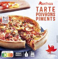 Tarte poivrons piments