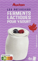 Ferments lactiques pour yaourts