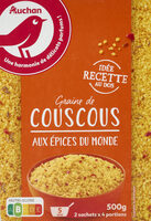 Graine de couscous aux épices du monde
