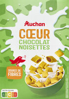 Coeur chocolat noisettes