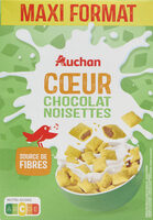 Coeur chocolat noisettes