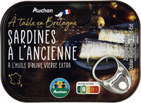 Sardines à l'ancienne à l'huile d'olive vierge extra
