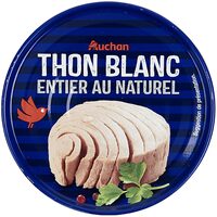 Thon blanc entier au naturel