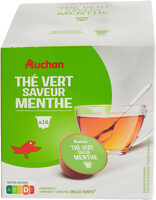 Thé vert saveur menthe