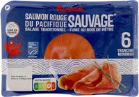 Saumon rouge du pacifique fumé au bous de hêtre sauvage