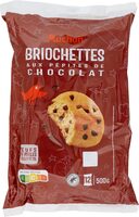 Briochettes aux pépites de chocolat