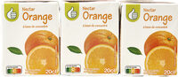 Nectar d'orange à base de concentré - Teneur en fruits : 50% minimum