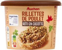 Rillettes de poulet roti