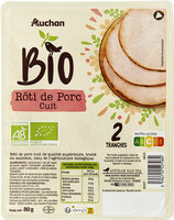 Rôti de Porc Bio Cuit