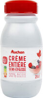 Crème entière semi-épaisse 30% matière grasse