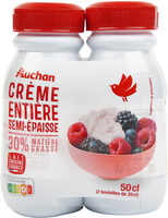 Crème entière semi épaisse