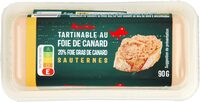 Tartinable au foie de canard