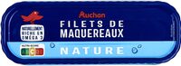 Filets de Maquereaux blancs nature