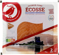 Saumon fumé Ecosse - salage traditionnel, fumé au bois de hêtre