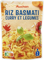 Riz Basmati Curry et Légumes