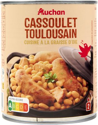 Cassoulet Toulousain cuisiné à la graisse d'oie