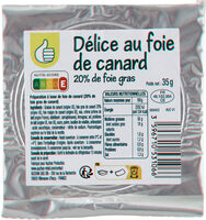 Délice au foie de canard