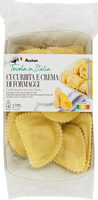 Mezzelune butternut squash and cheese cream
