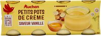 Petits Pots de crèmesaveur vanille