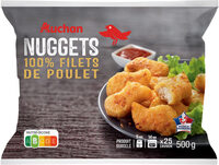 Nuggets 100% filets de poulet