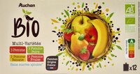 Purée pomme fruits bio panaches gourdes 12x90g
