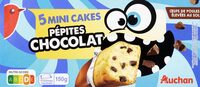 Mini cakes aux pépites de chocolat