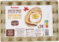 Oeufs de poules elevees au soldates du jour de pontex24