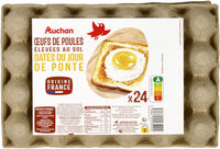 OEUFS DE POULEES ELEVEES AU SOLDatés du jour de ponteX24