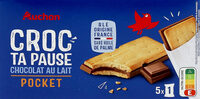Croc ta pause chocolat au lait Pocket