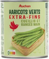 Haricots verts extra-fins cueillis et rangés main