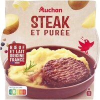 Steak et purée