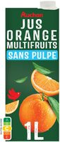 JUS ORANGE MULTIFRUITS A BASE DE CONCENTRESSans pulpeRiche en vitamine C