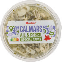 Calmars ail et persil