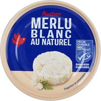Merlu blanc au naturel