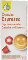 Espresso capsules