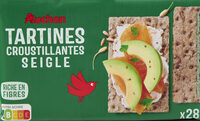 Tartines croustillantes seigle