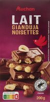 Lait Gianduja Noisettes