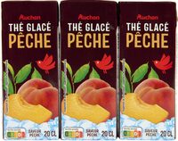 Thé glacé Pêche - saveur pêche