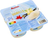 Auchan instant douceur vanille