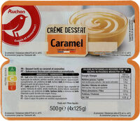 Crème dessert caramel