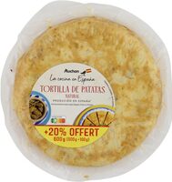 TORTILLA DE PATATAS, producido en España