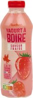Yaourt à boire saveur fraise