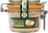 Foie gras de canard entier OF bocal 125g
