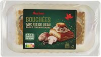 Bouchée aux ris de veau sauce champignons*.