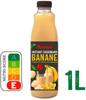 Instant Gourmand Banane. Teneur en fruits : 30% minimum