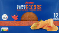 Saumon fumé Ecosse salage traditionnel - fumé au bois de hêtre