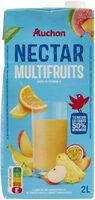 Nectar Multi fruits - A base de jus concentrés et de purées partiellement concentrée - teneur en fruits 50% minimum. Riche en vitamine A.