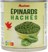 Épinards hachés