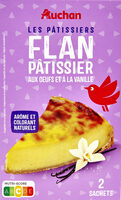 Flan pâtissier aux oeufs et à la vanille